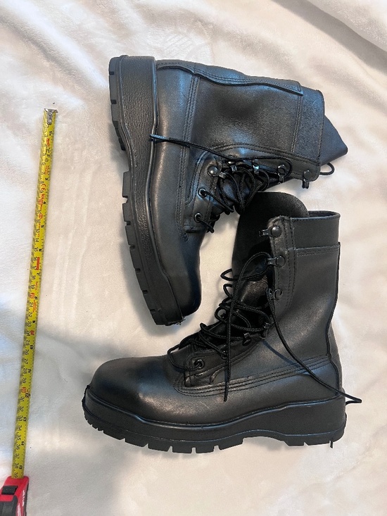 NWOB Belleville F360ST Steel Toe Tactical Military Boots Men\'s 8M EH Black main image 7